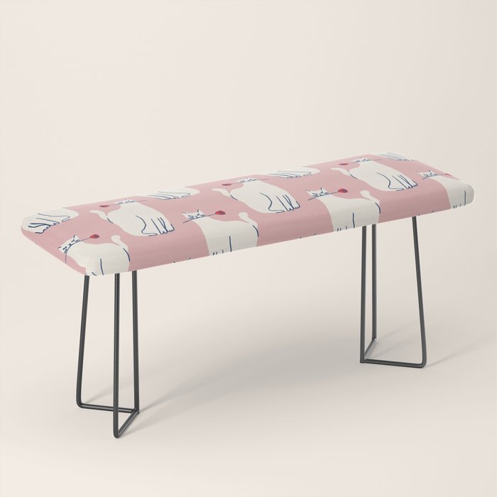 Casanova cat - the whimsical Catsanova Bench Gallery Image 1