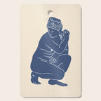 Blue Nude Cutting Board Gallery Image 1