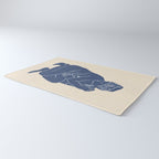 Blue Nude Rug Gallery Image 3