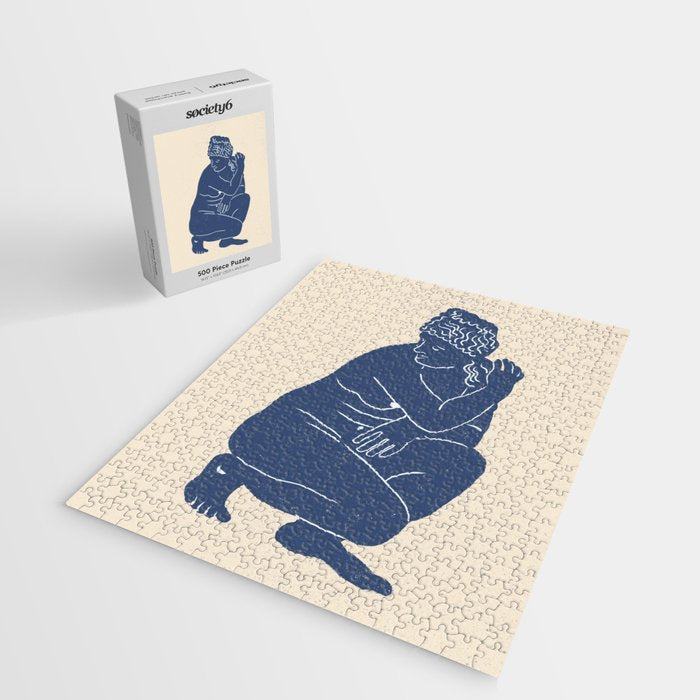 Blue Nude Jigsaw Puzzle Gallery Image 2