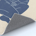 Blue Nude Rug Gallery Image 4