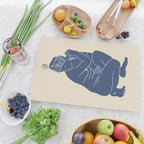 Blue Nude Cutting Board Gallery Image 2
