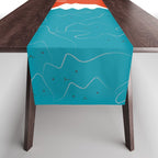 Cat Landscape 144 Table Runner Gallery Image 1