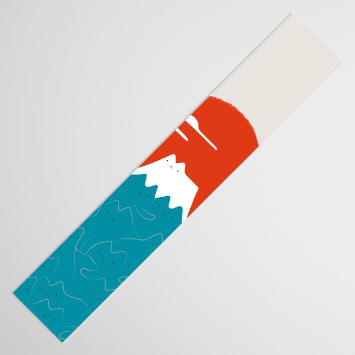 Cat Landscape 144 Table Runner Gallery Image 3