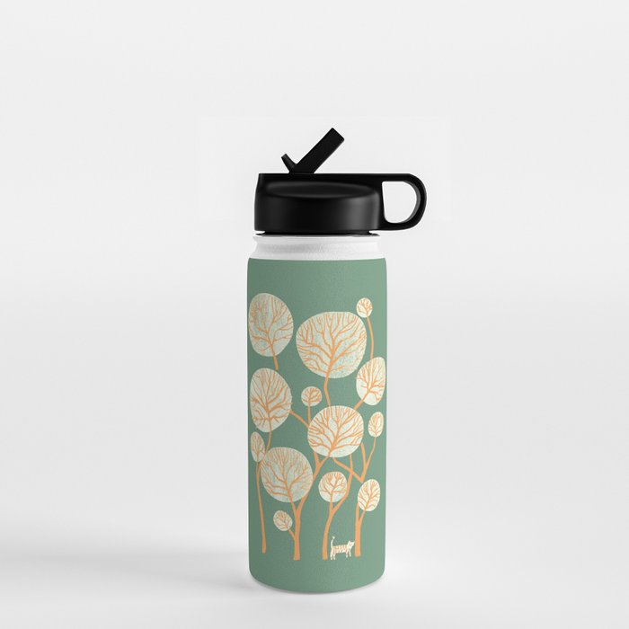 Deep in the jungle, the tiger roams Water Bottle Gallery Image 1