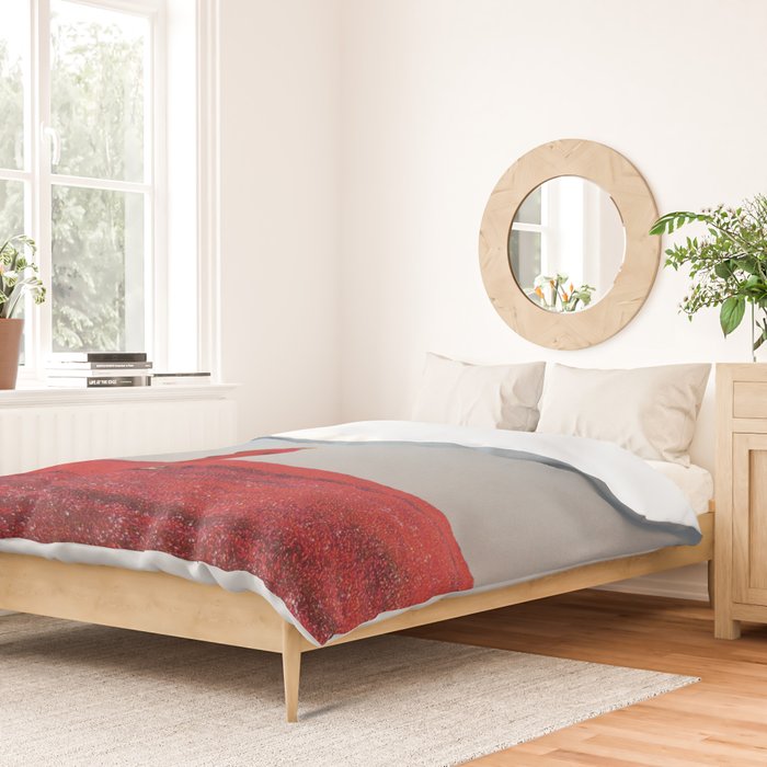 Everything was Red Duvet Cover Gallery Image 2