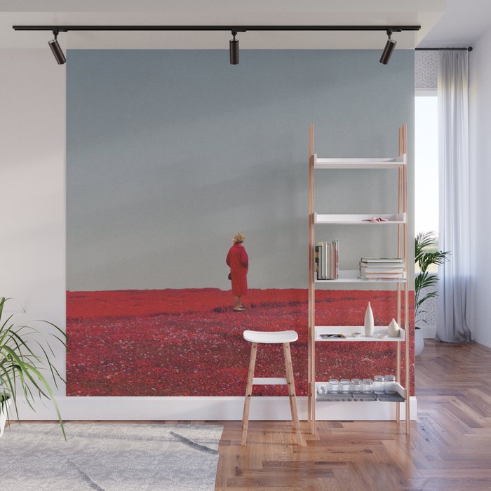 Everything was Red Wall Mural Gallery Image 1