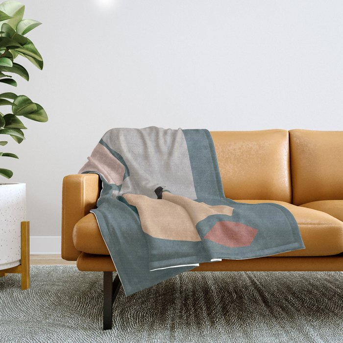 // Shape study #20 Throw Blanket Gallery Image 1