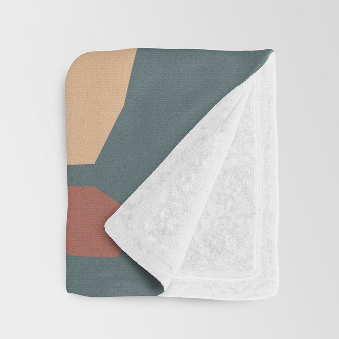 // Shape study #20 Throw Blanket Gallery Image 3