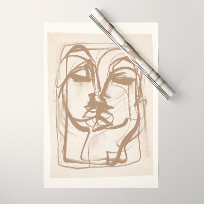 Kiss 3 Wrapping Paper Gallery Image 1