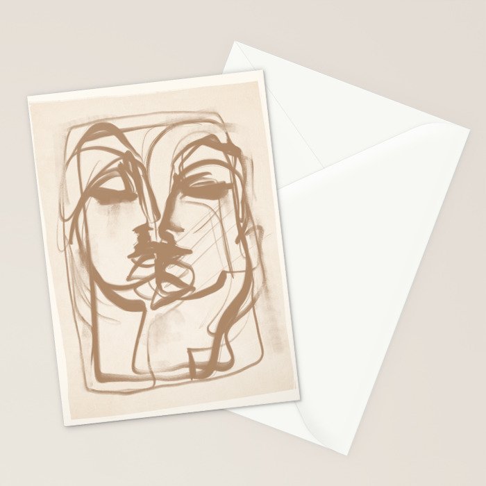 Kiss 3 Stationery Card Gallery Image 2