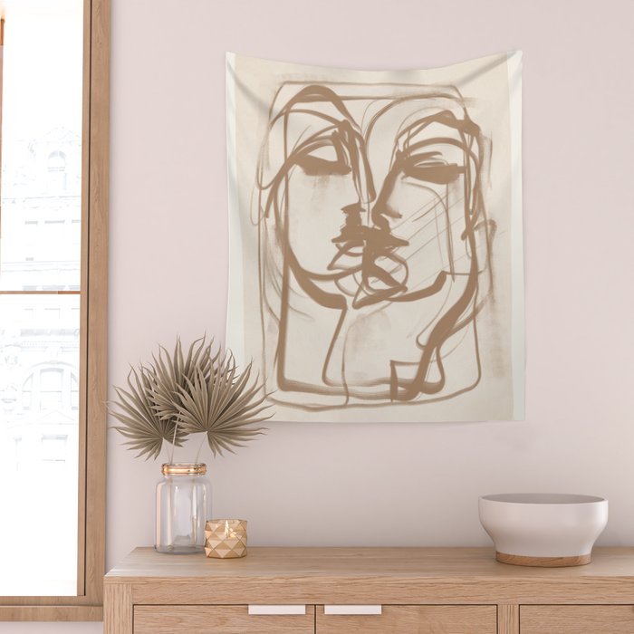 Kiss 3 Wall Tapestry Gallery Image 2