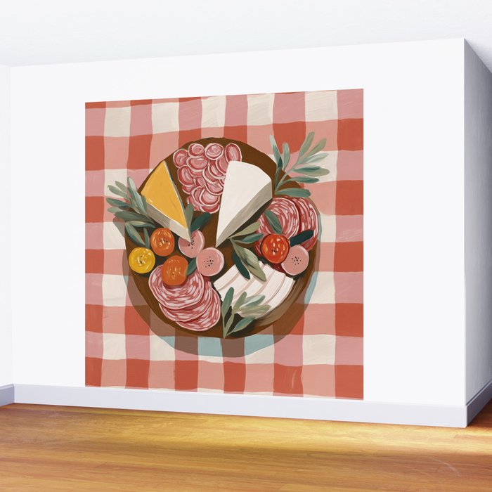 Antipasto Picnic Wall Mural Gallery Image 2
