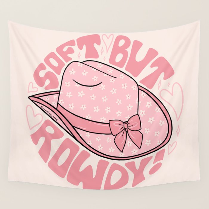 Soft But Rowdy Wall Tapestry Gallery Image 1