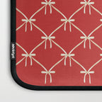 Bows & Ribbons Pattern XII Cherry Red Laptop Sleeve Gallery Image 3