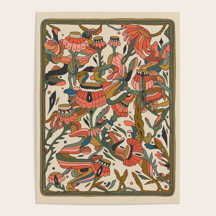 Blending In Pattern Poster Gallery Image 1