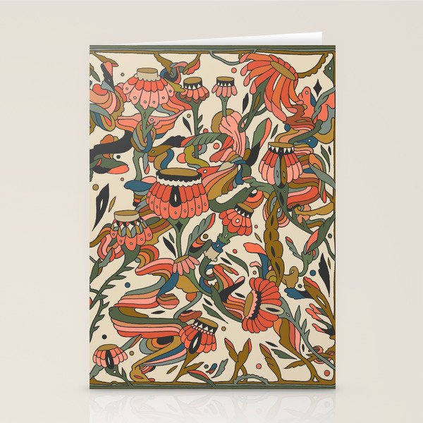 Blending In Pattern Stationery Card Gallery Image 2