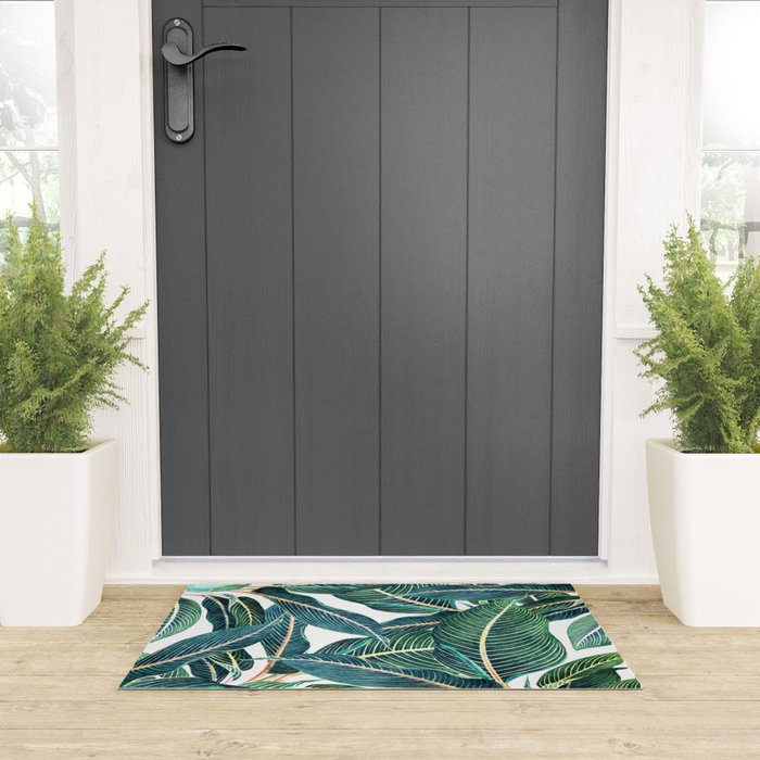 Edge & Dance #society6 #decor #buyart Welcome Mat Gallery Image 3