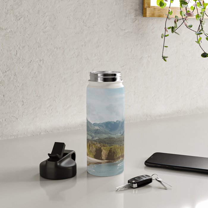 Oregon Sea Stacks Water Bottle Gallery Image 4