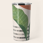 Tropical Garden Leaves 03 Travel Mug Gallery Image 1