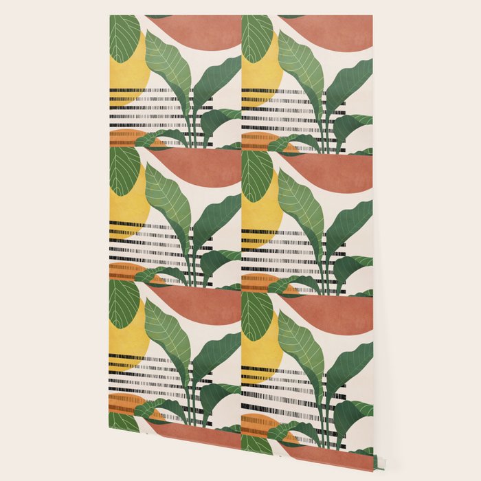 Tropical Garden Leaves 03 Wallpaper Gallery Image 2
