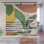Tropical Garden Leaves 03 Wall Mural Gallery Image 1