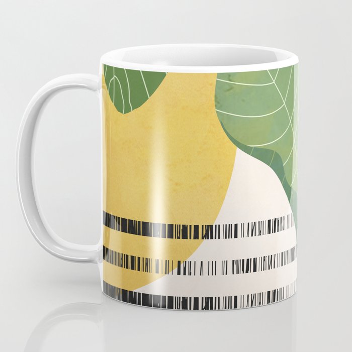 Tropical Garden Leaves 03 Coffee Mug Gallery Image 3