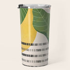 Tropical Garden Leaves 03 Travel Mug Gallery Image 3