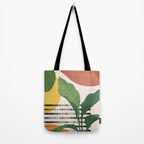 Tropical Garden Leaves 03 Tote Bag Gallery Image 2