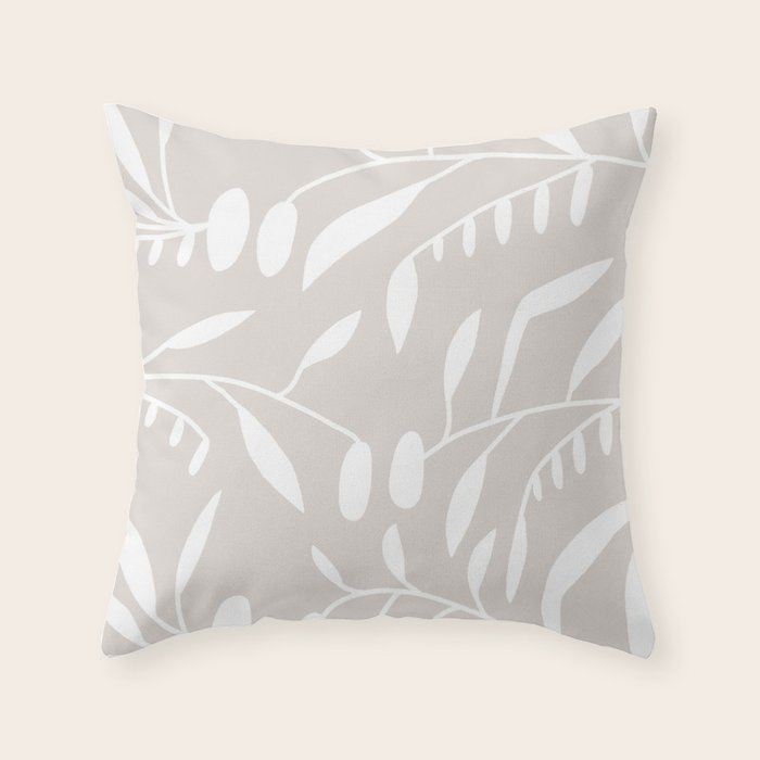 Botanica 01 Throw Pillow Gallery Image 6
