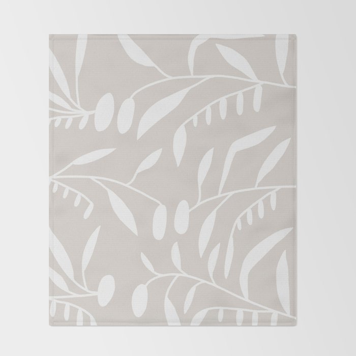 Botanica 01 Throw Blanket Gallery Image 2