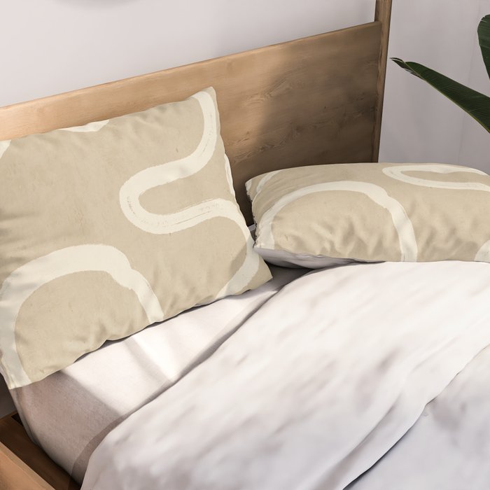 Abstract line art 71 Pillow Sham Gallery Image 2