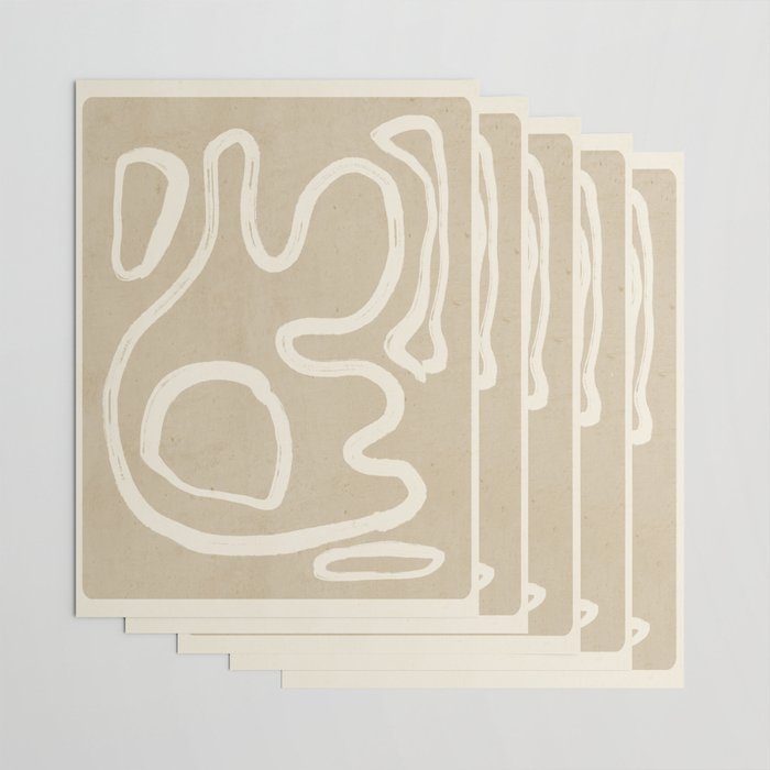 Abstract line art 71 Wrapping Paper Gallery Image 3