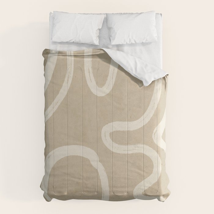 Abstract line art 71 Comforter Gallery Image 6