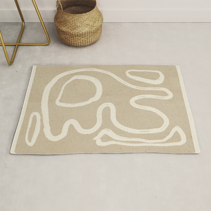 Abstract line art 71 Rug Gallery Image 1