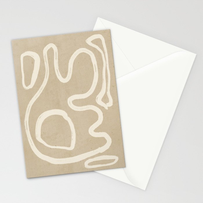 Abstract line art 71 Stationery Card Gallery Image 2
