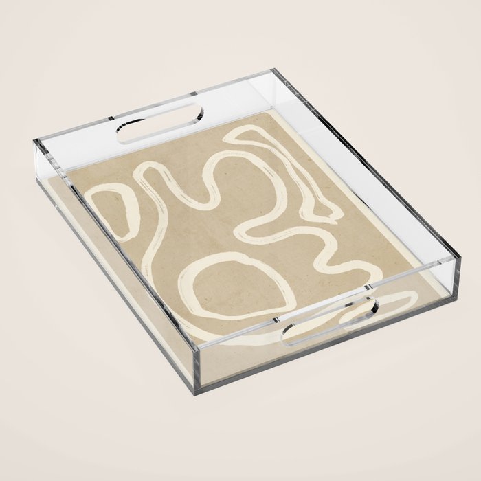 Abstract line art 71 Acrylic Tray Gallery Image 1