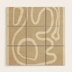 Abstract line art 71 Wood Wall Art Gallery Image 1