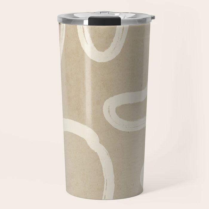 Abstract line art 71 Travel Mug Gallery Image 1