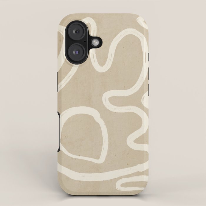 Abstract line art 71 iPhone Case Gallery Image 1