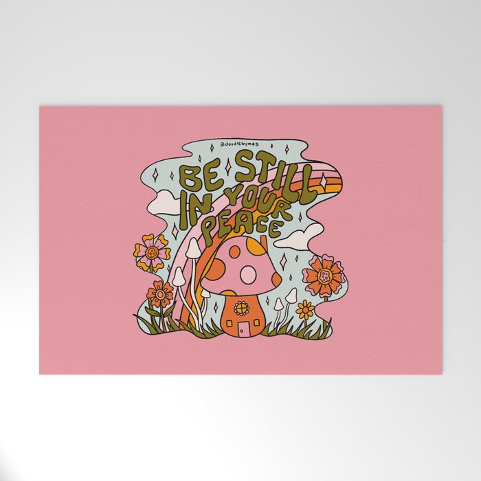 Be Still In Your Peace Welcome Mat Gallery Image 1