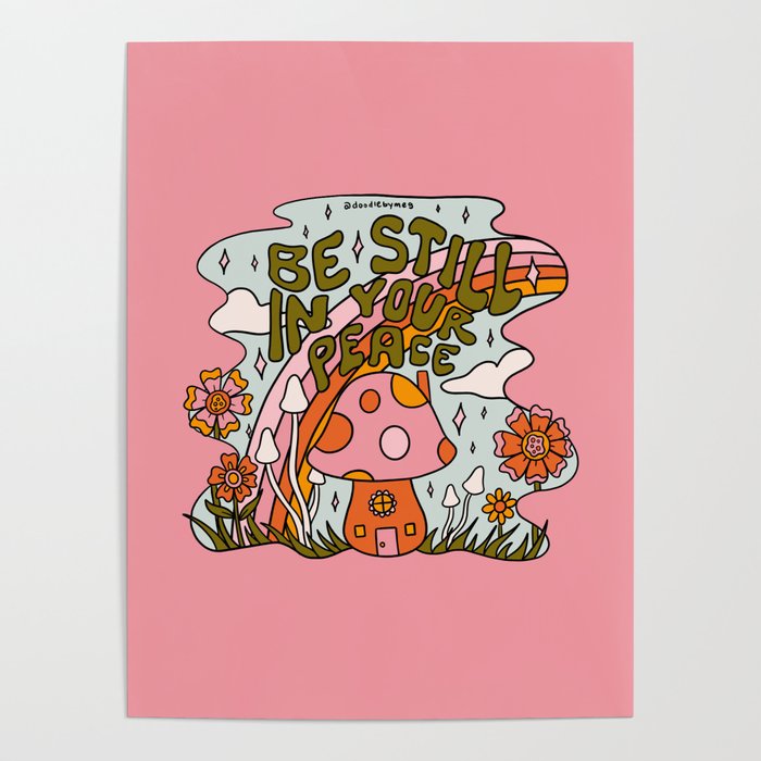 Be Still In Your Peace Poster Gallery Image 1
