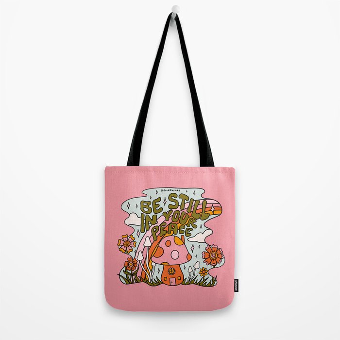 Be Still In Your Peace Tote Bag Gallery Image 2