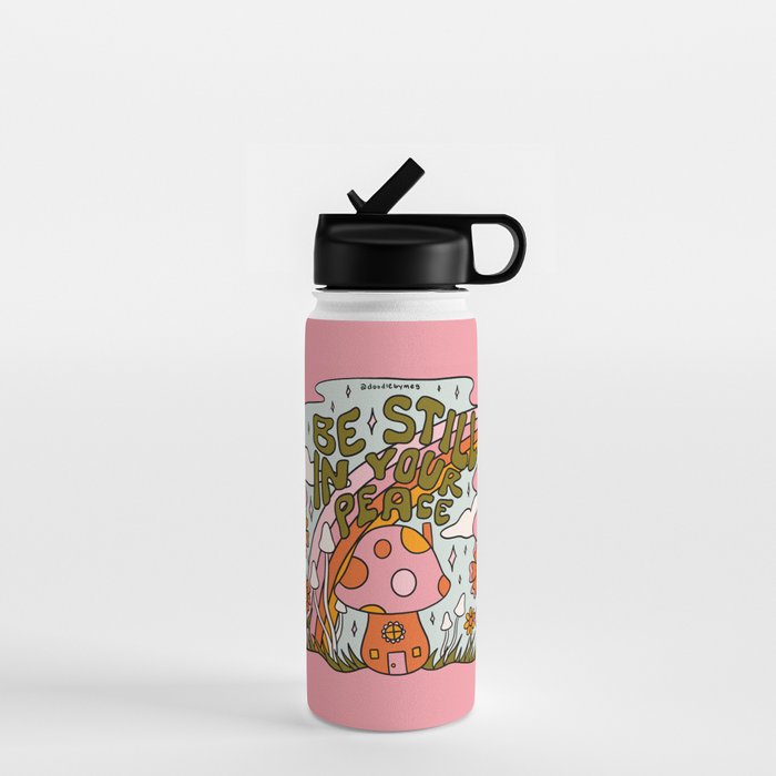 Be Still In Your Peace Water Bottle Gallery Image 1