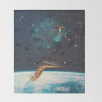 Dive into a Fresh World Throw Blanket Gallery Image 2