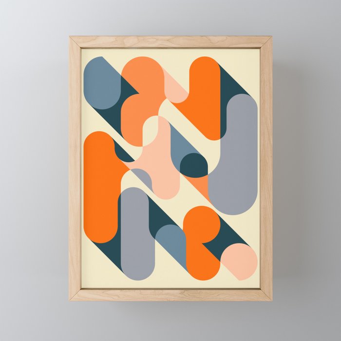 GEOMETRICS 2 Mini Art Print Gallery Image 1