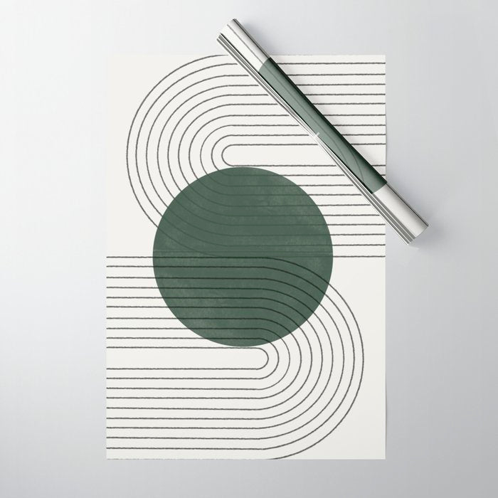 New Greeny Balance Wrapping Paper Gallery Image 1