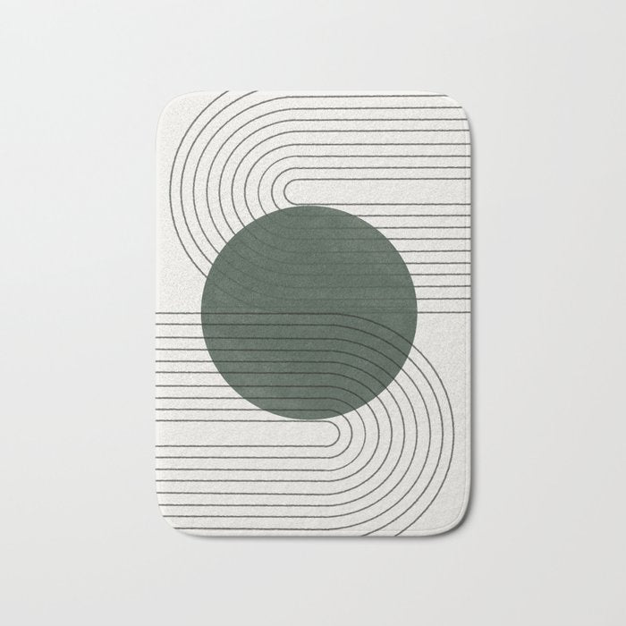 New Greeny Balance Bath Mat Gallery Image 1