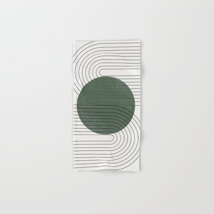 New Greeny Balance Bath Towel Gallery Image 1
