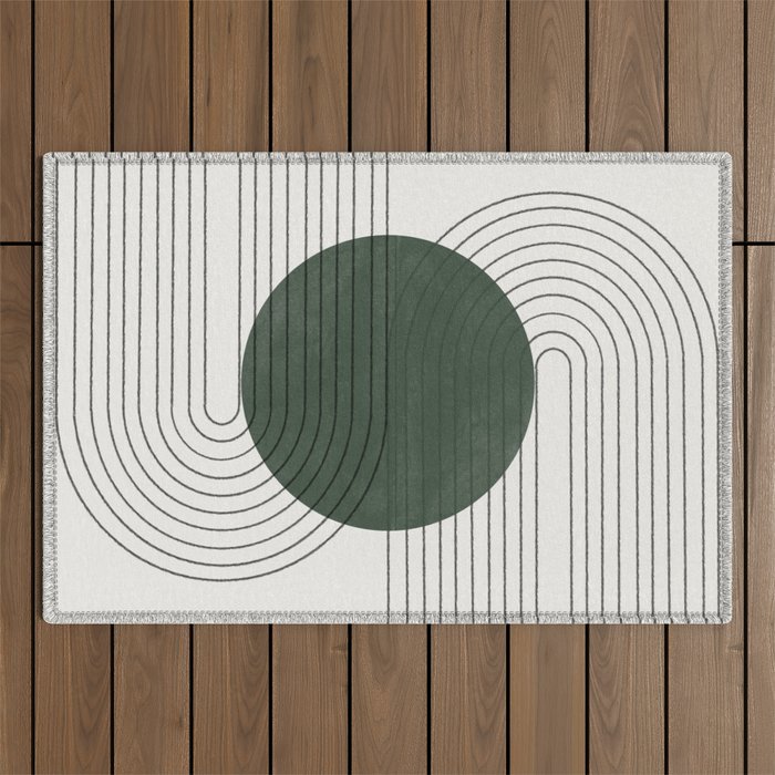 New Greeny Balance Outdoor Rug Gallery Image 1